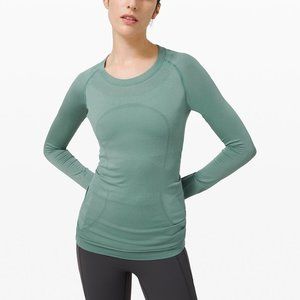 Swiftly Tech Long Sleeve- Sage Green